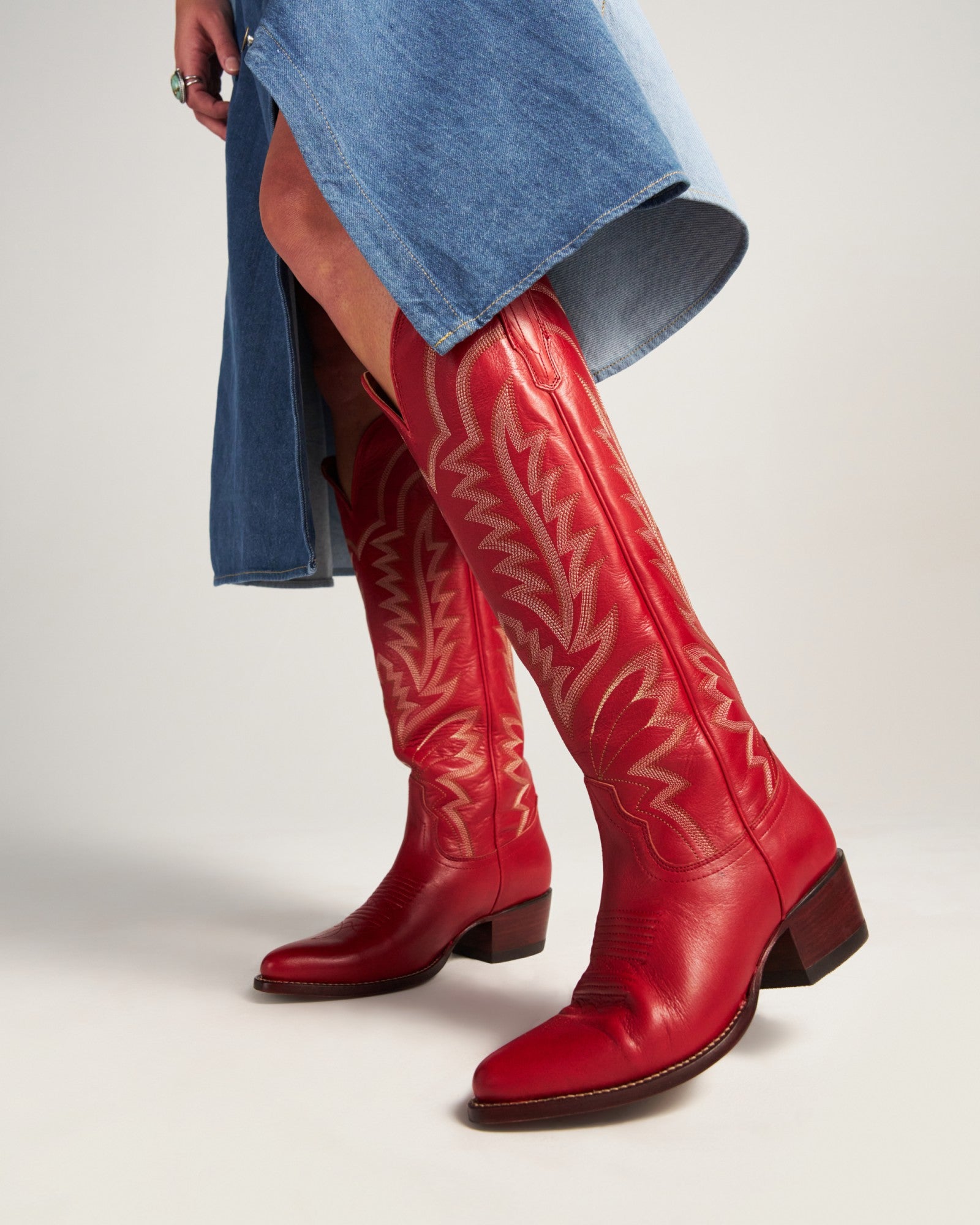 The Abby Wide Calf | Tecovas Women