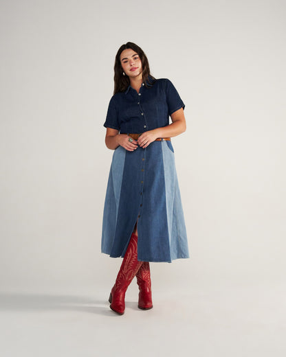 The Abby Wide Calf | Tecovas Women