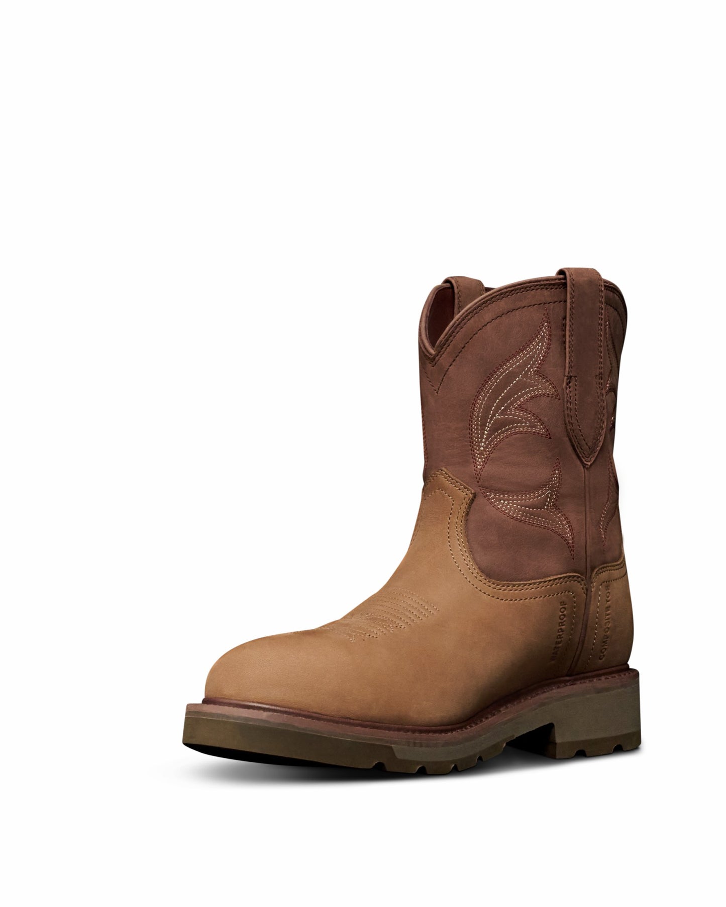 Women's LongHaul Waterproof Round Composite Toe Work Boot | Tecovas Women
