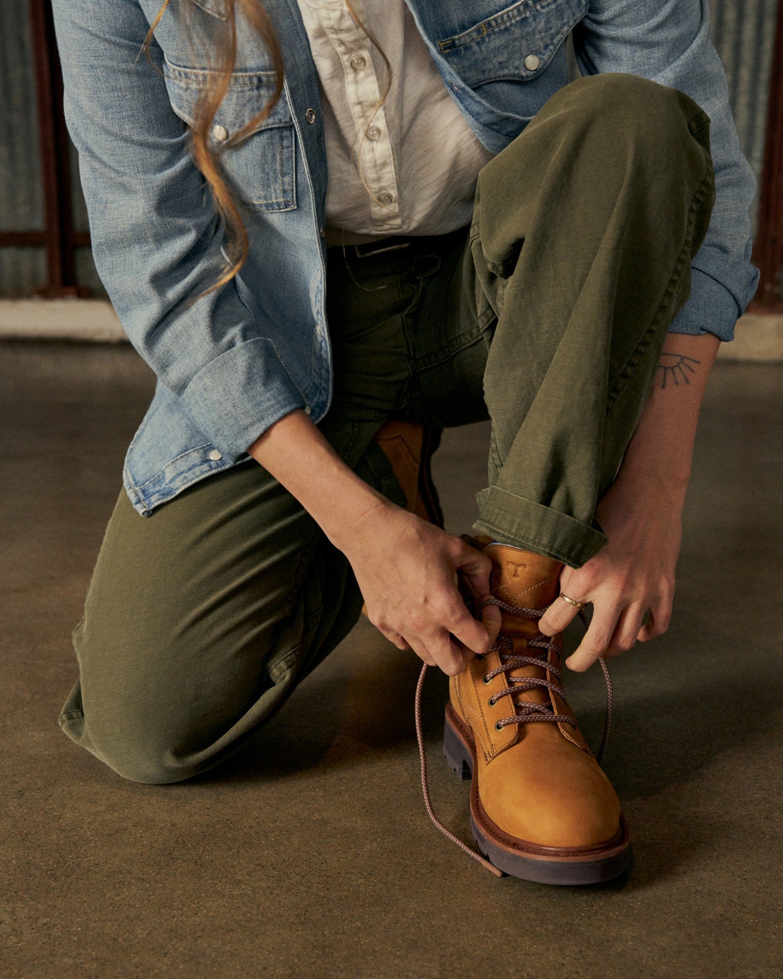 Women's LongHaul Waterproof Lace Up Composite Toe Work Boot | Tecovas Women