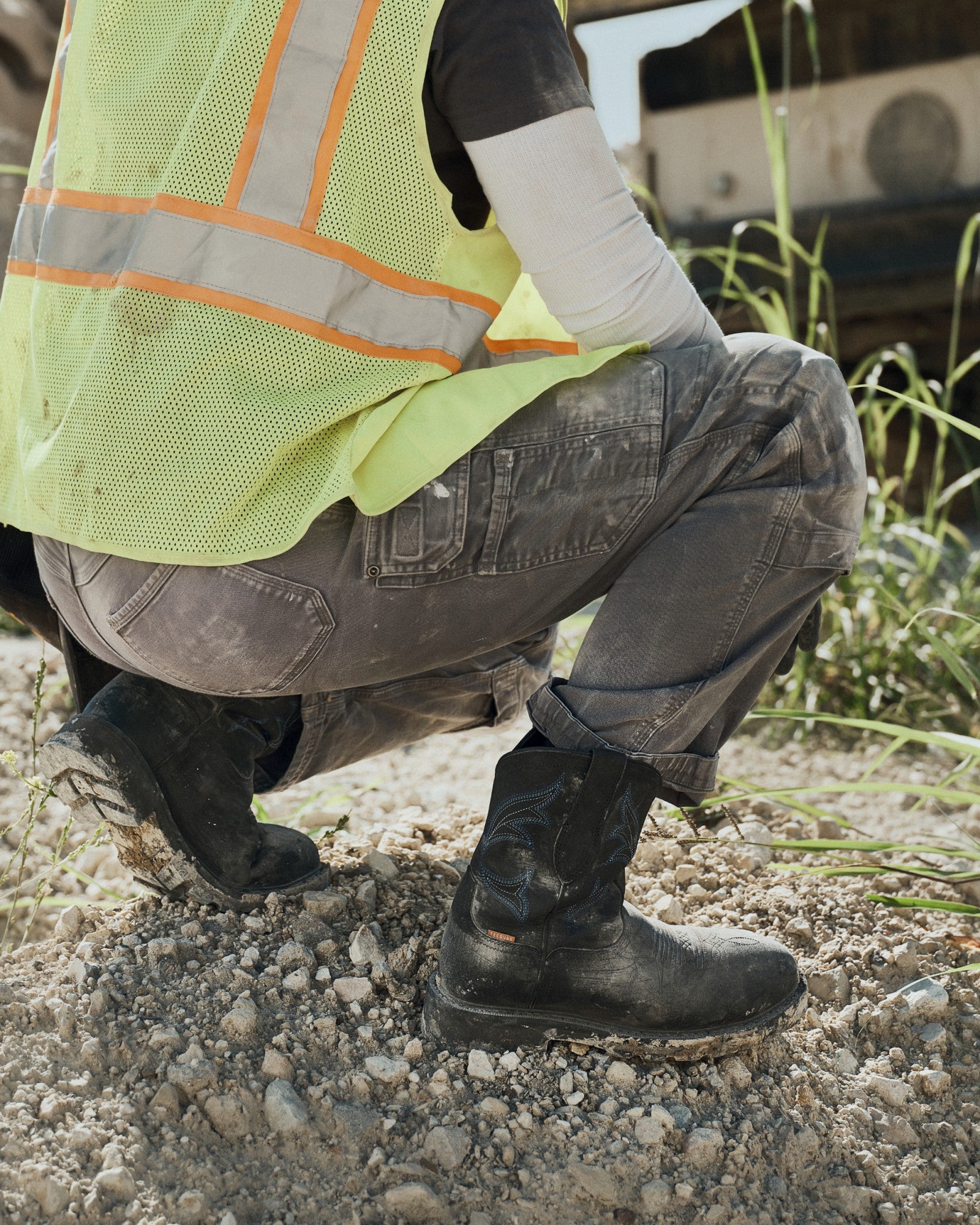 Women's LongHaul Waterproof Round Composite Toe Work Boot | Tecovas Women