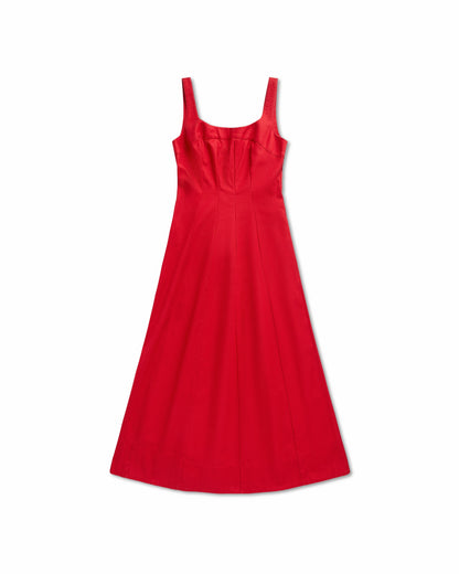 Women's Sleeveless A-Line Maxi Dress | Tecovas Women