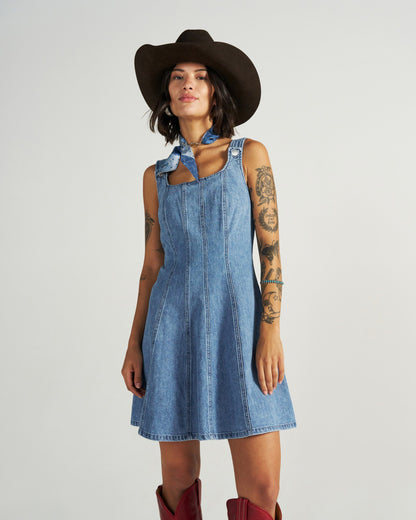 Women's Structured Mini Dress | Tecovas Women