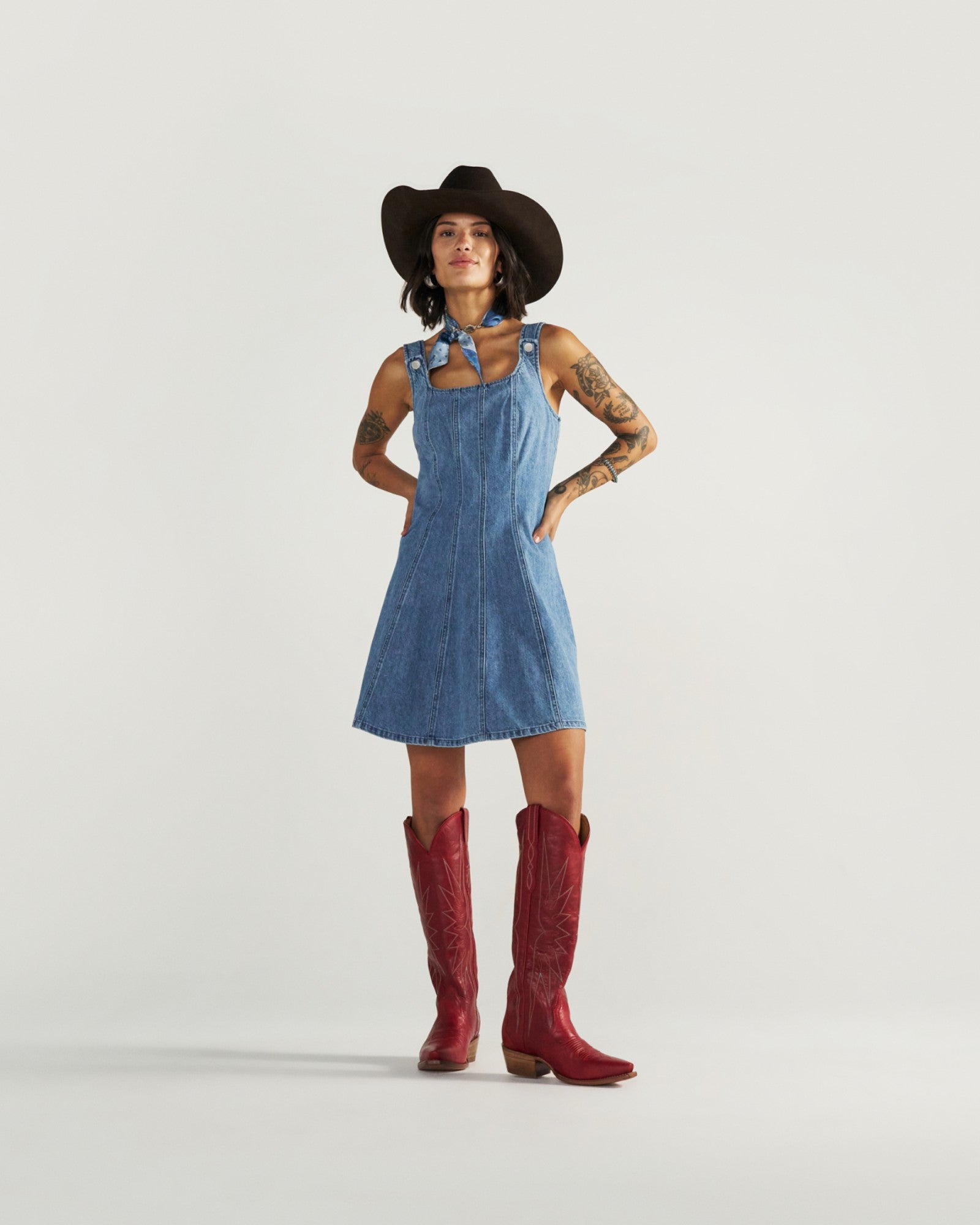 Women's Structured Mini Dress | Tecovas Women