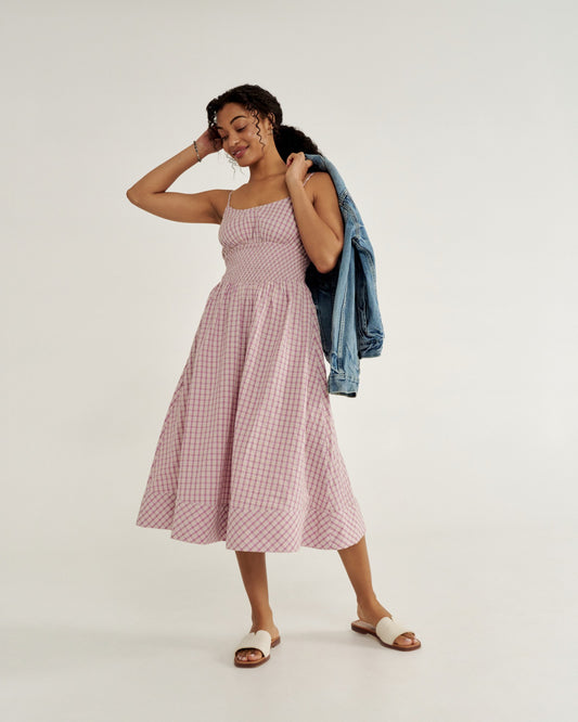 Women's Tiered Midi Dress | Tecovas Women
