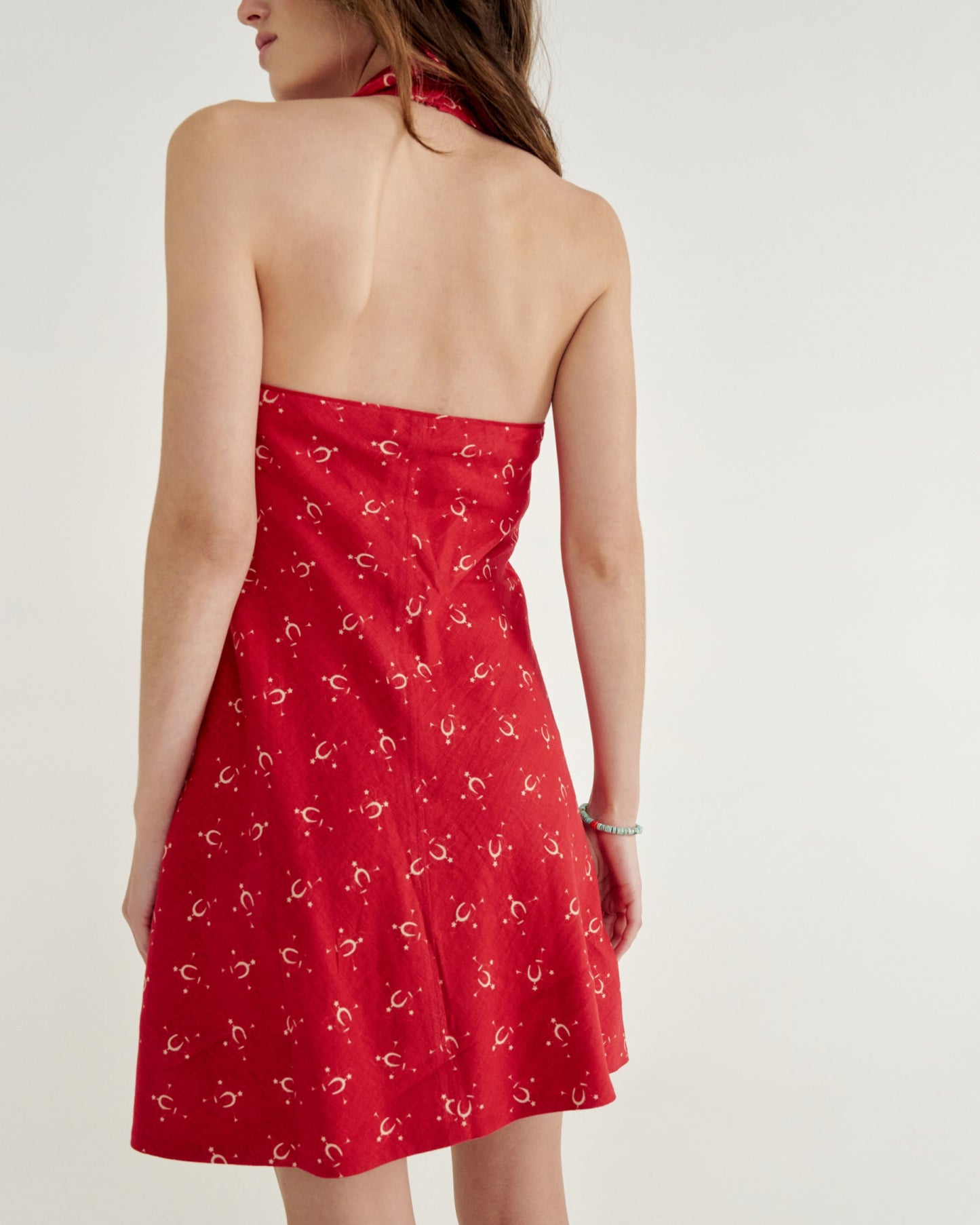 Women's Sleeveless Collared Mini Dress | Tecovas Women