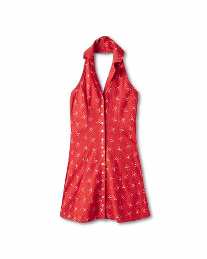 Women's Sleeveless Collared Mini Dress | Tecovas Women