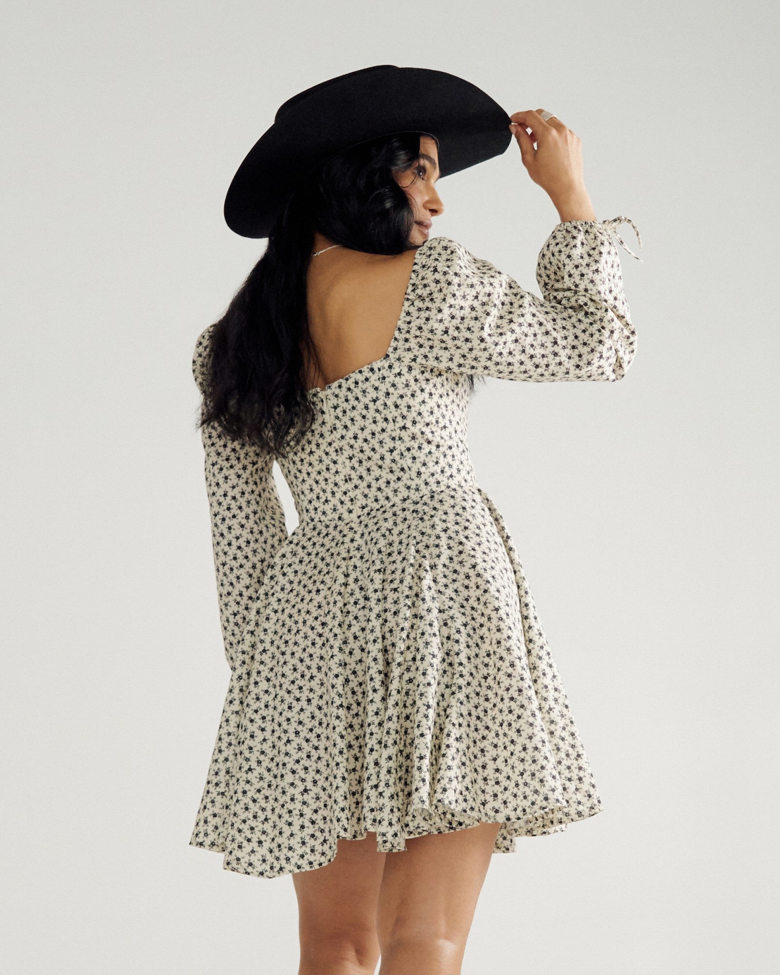Women's Long Sleeve Mini Dress | Tecovas Women