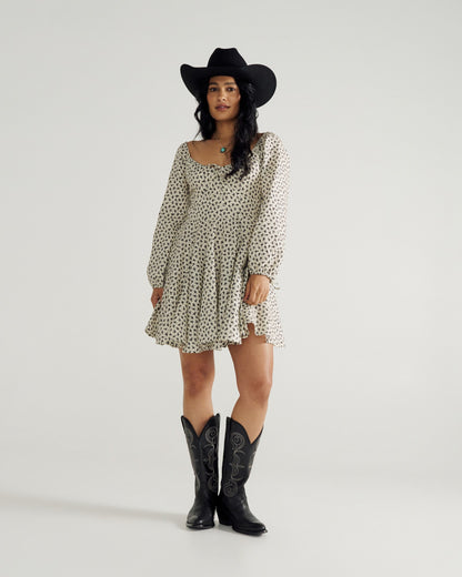 Women's Long Sleeve Mini Dress | Tecovas Women