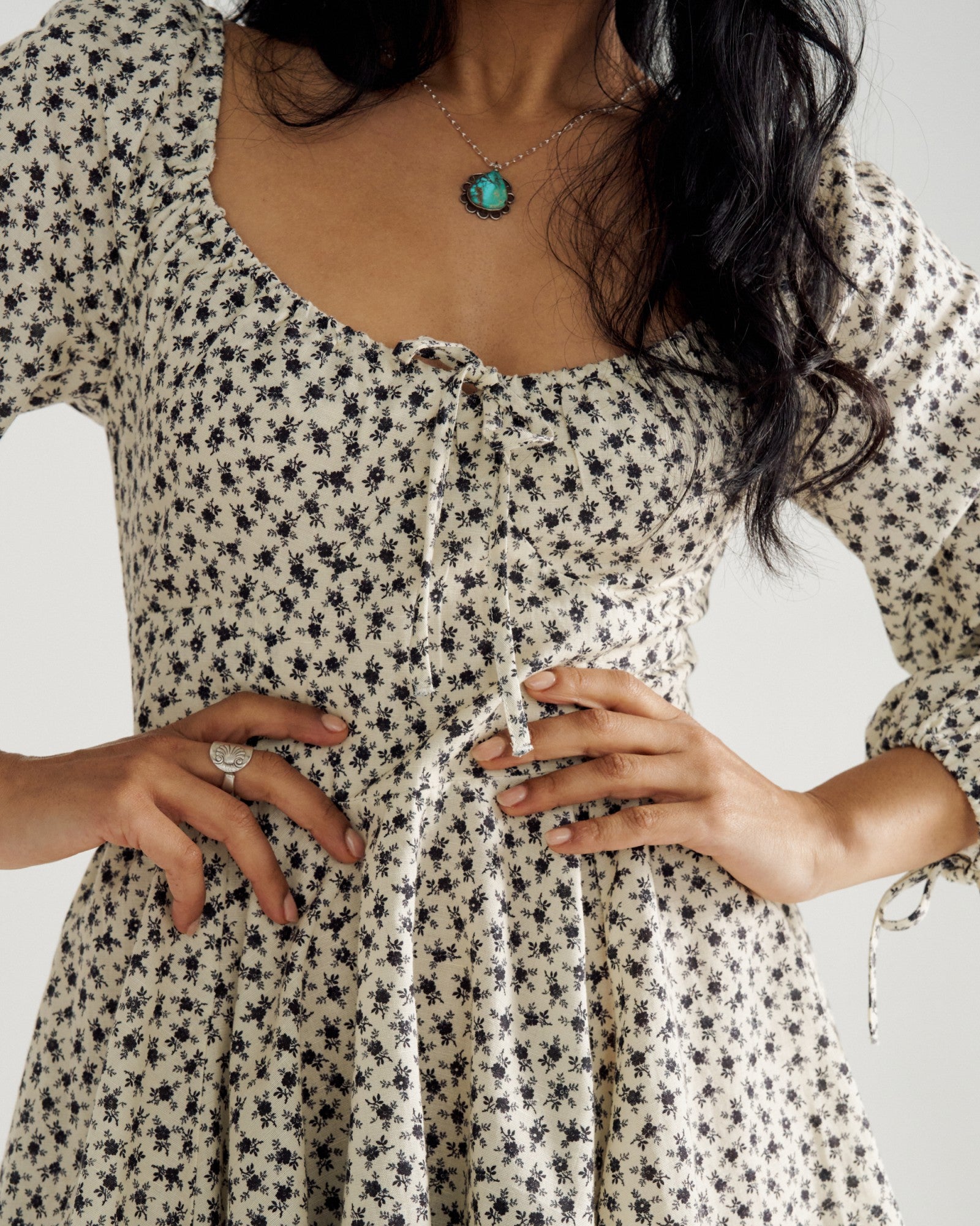 Women's Long Sleeve Mini Dress | Tecovas Women