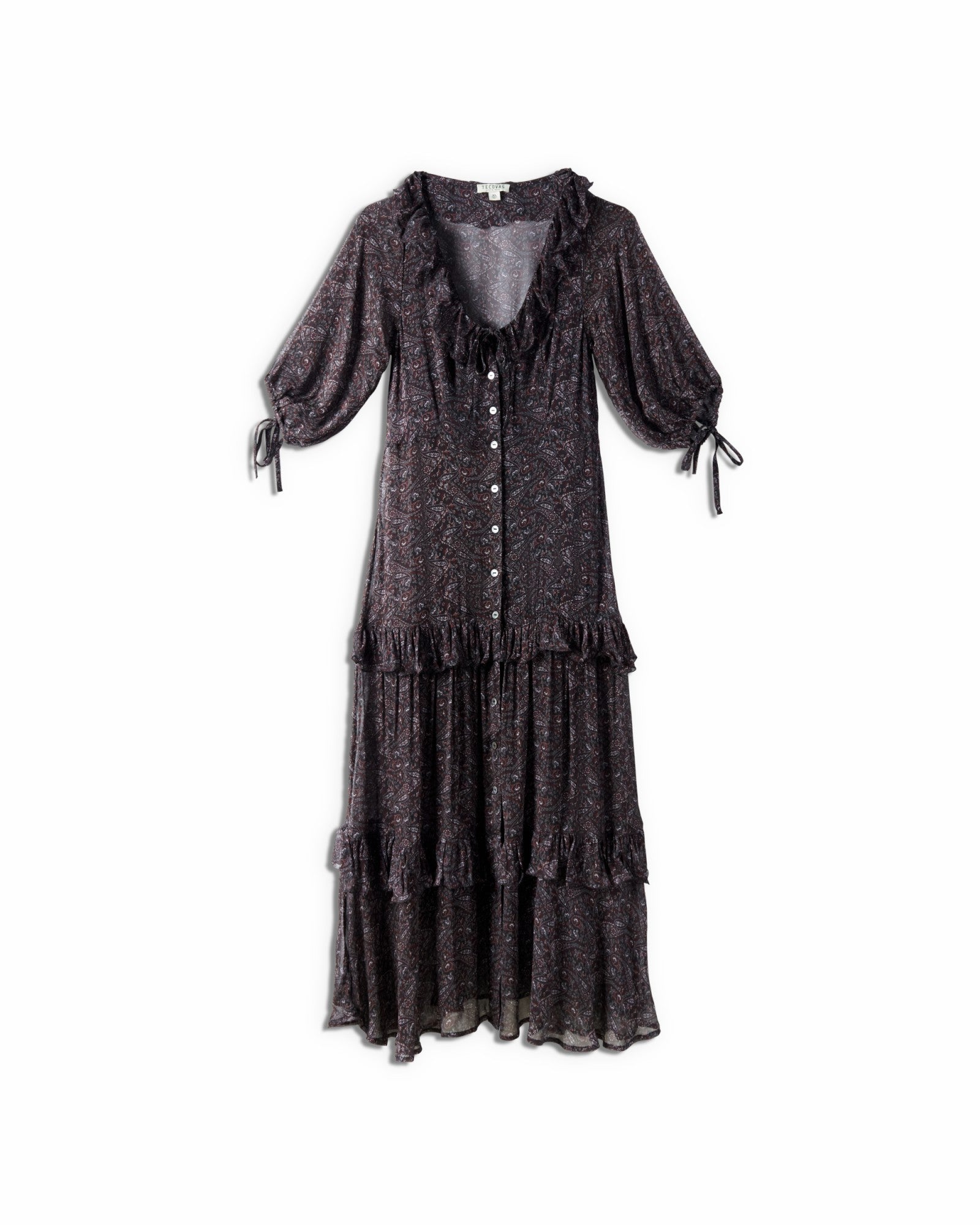 Women's Elbow-Length Maxi Dress | Tecovas Women