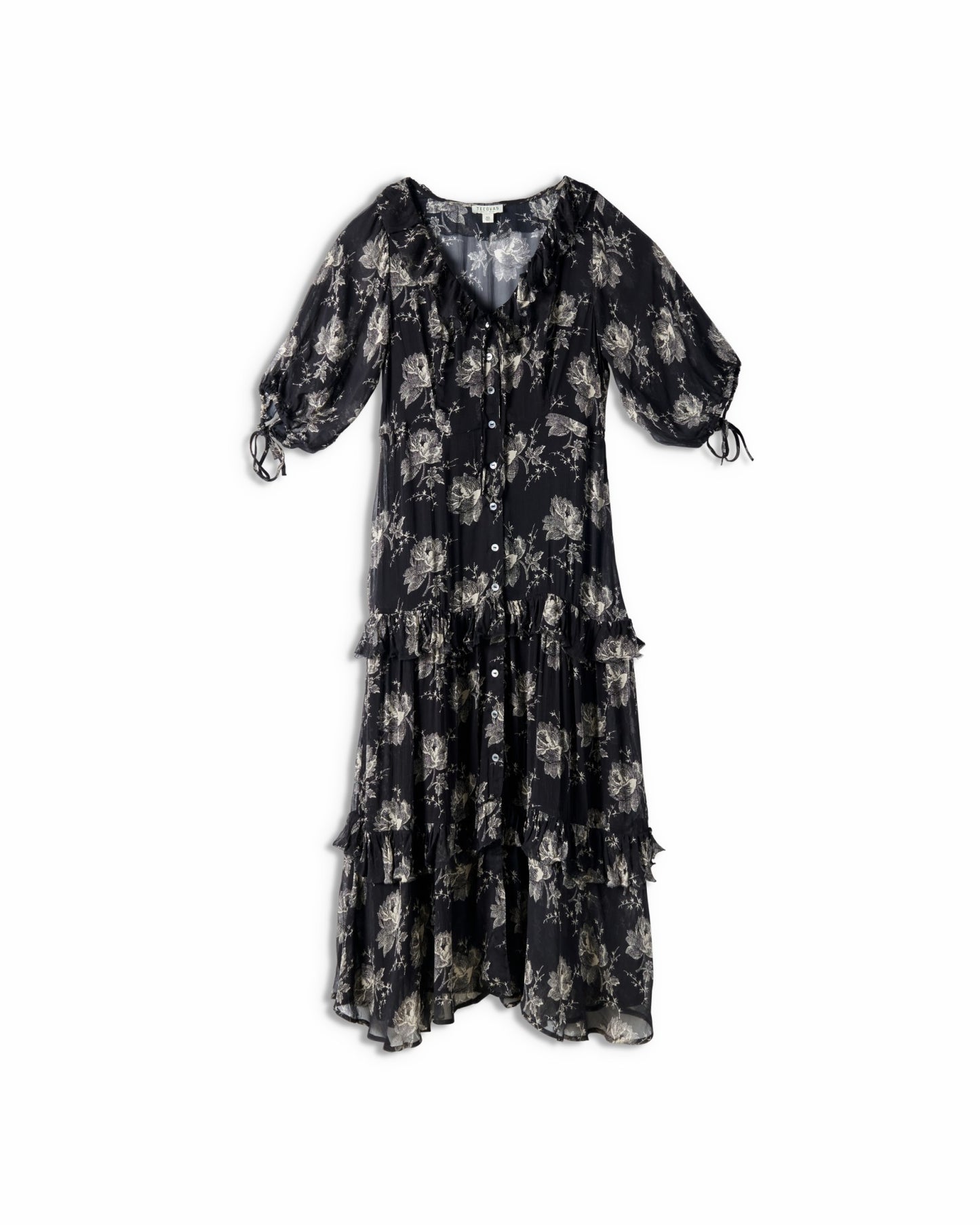 Women's Elbow-Length Maxi Dress | Tecovas Women