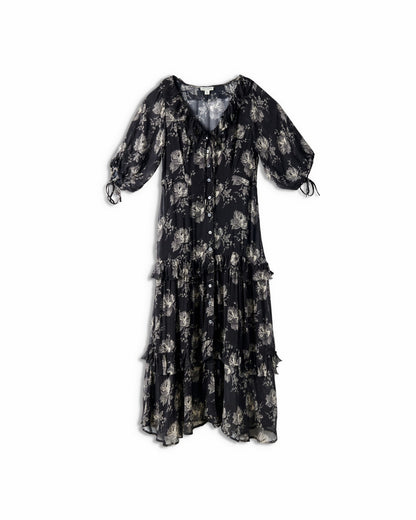 Women's Elbow-Length Maxi Dress | Tecovas Women