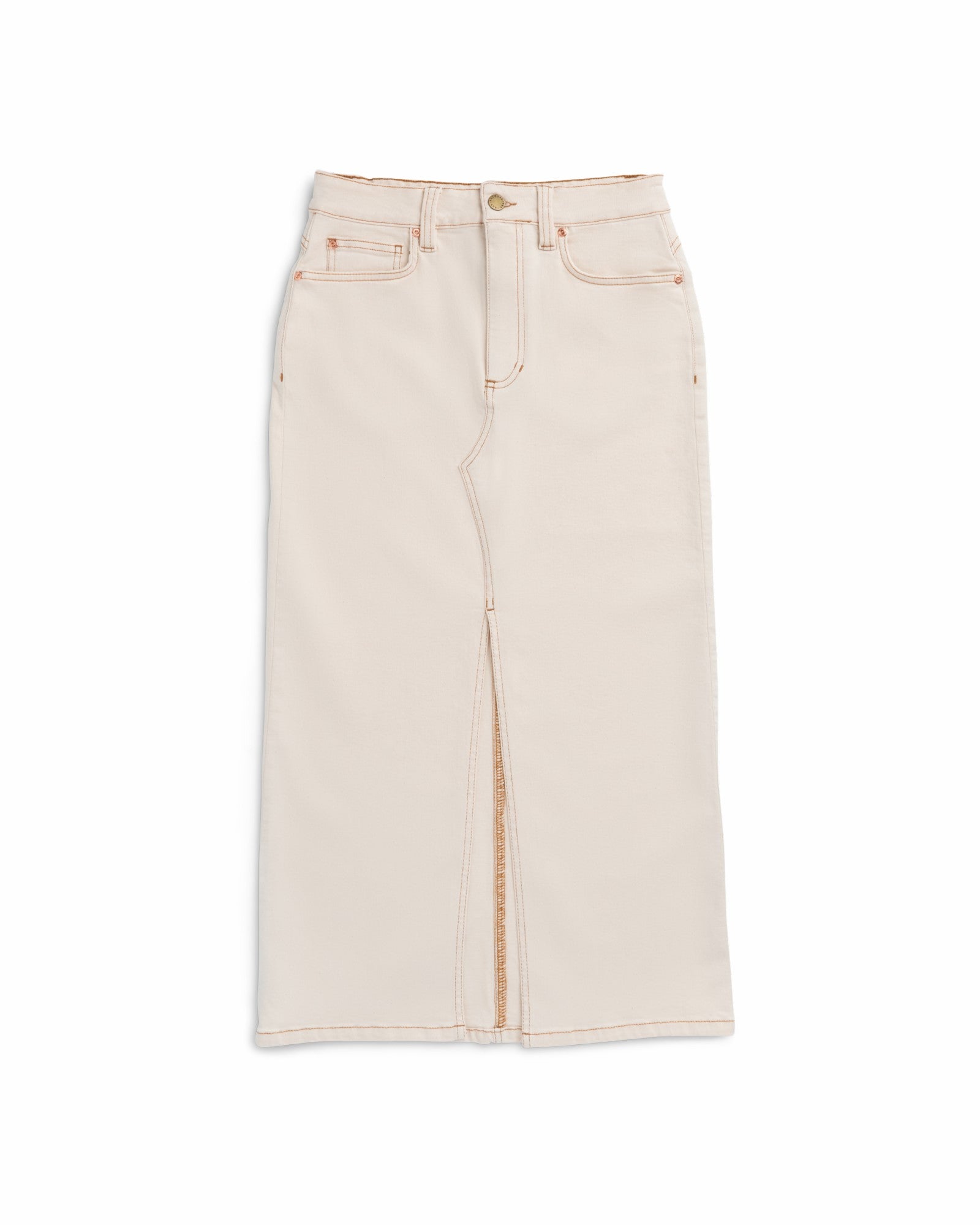 Women's Denim Midi Skirt | Tecovas Women