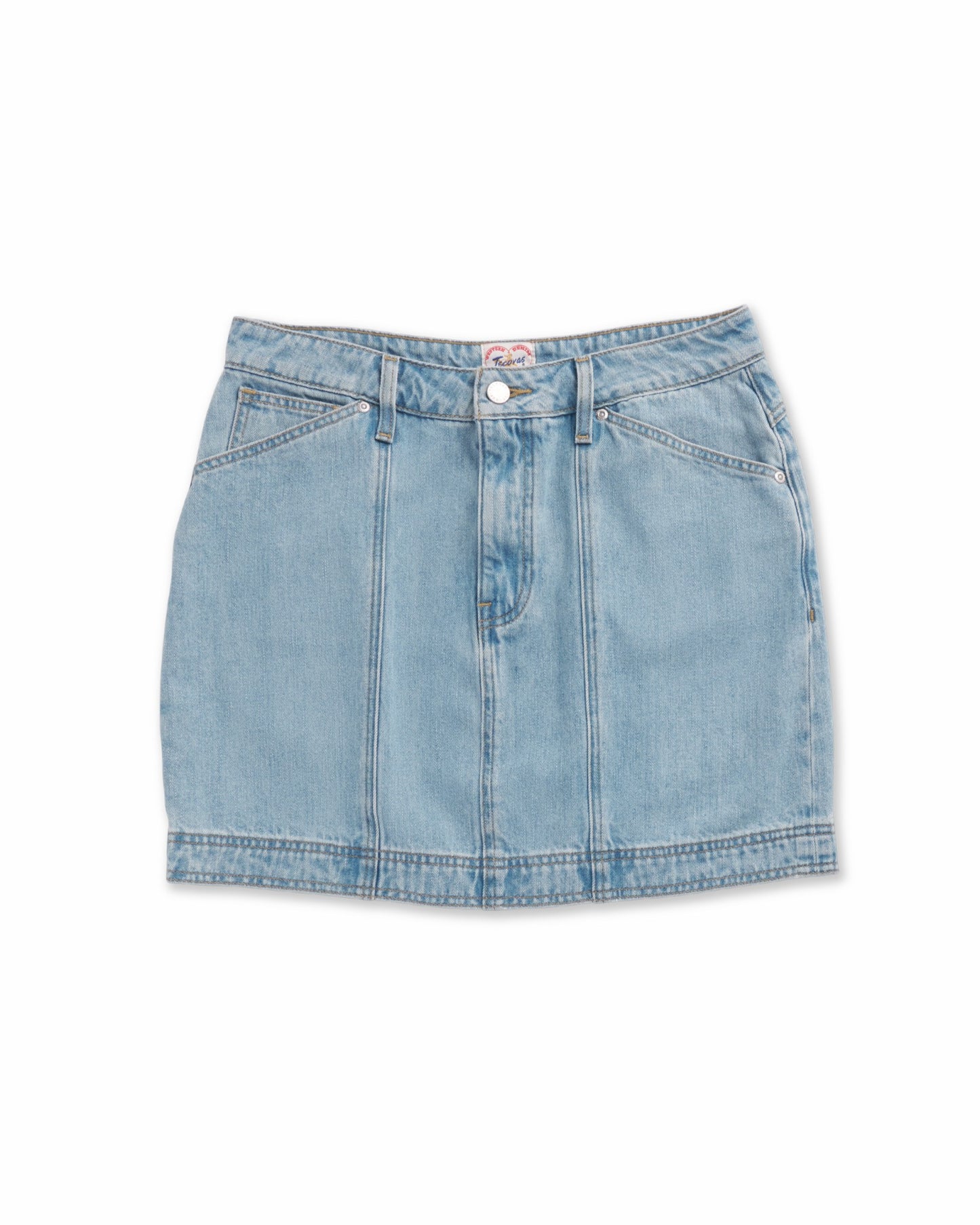 Women's High-Rise Denim Mini Skirt | Tecovas Women