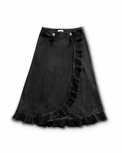 Women's Rodeo Maxi Denim Skirt | Tecovas Women