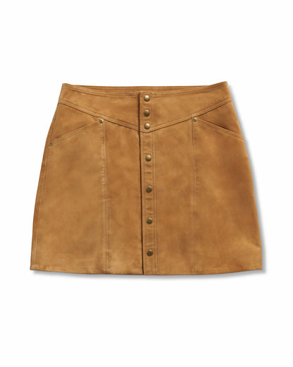 Women's Mini Suede Skirt | Tecovas Women