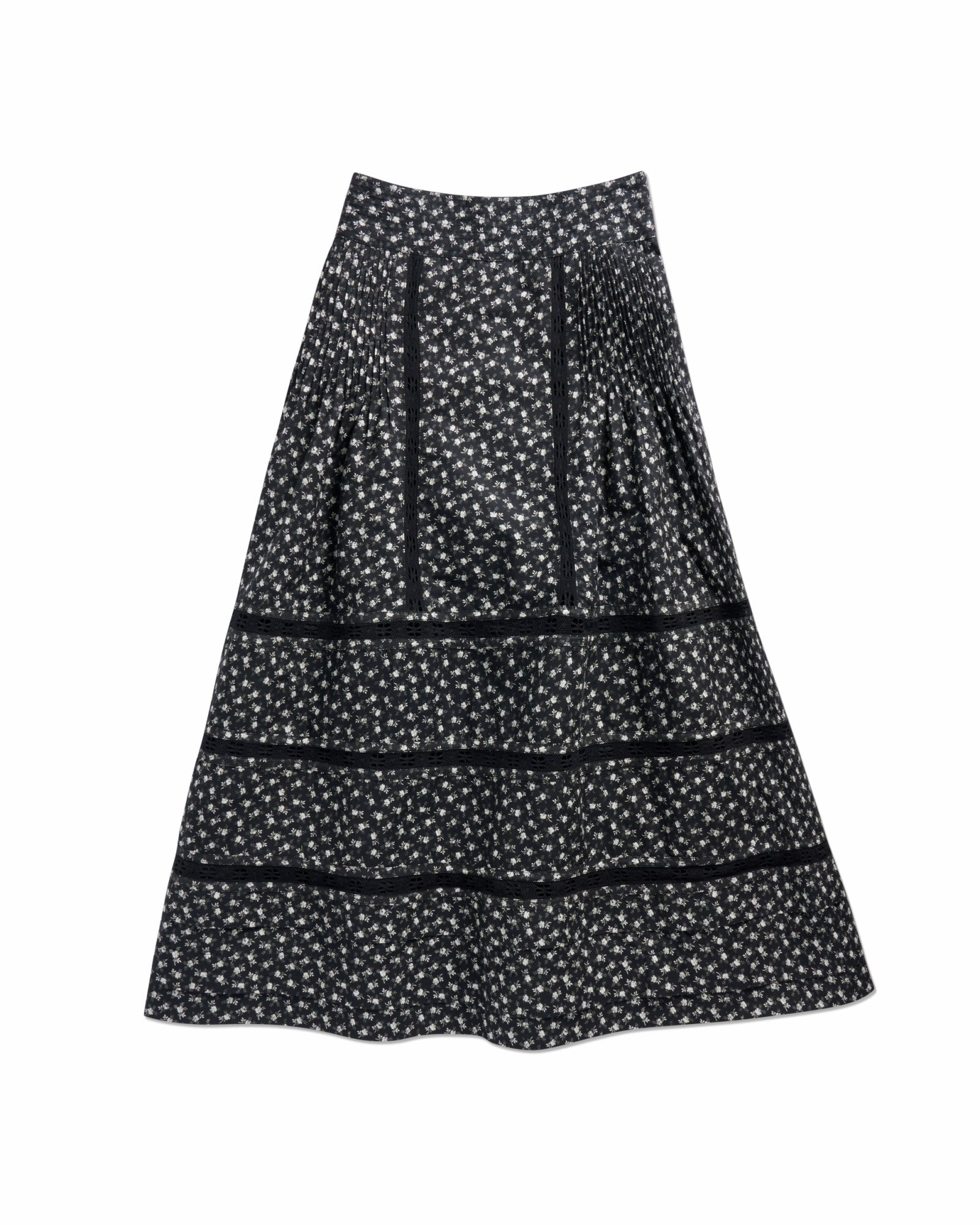 Women's Cotton Poplin Midi Skirt | Tecovas Women