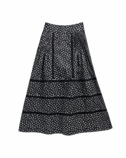 Women's Cotton Poplin Midi Skirt | Tecovas Women