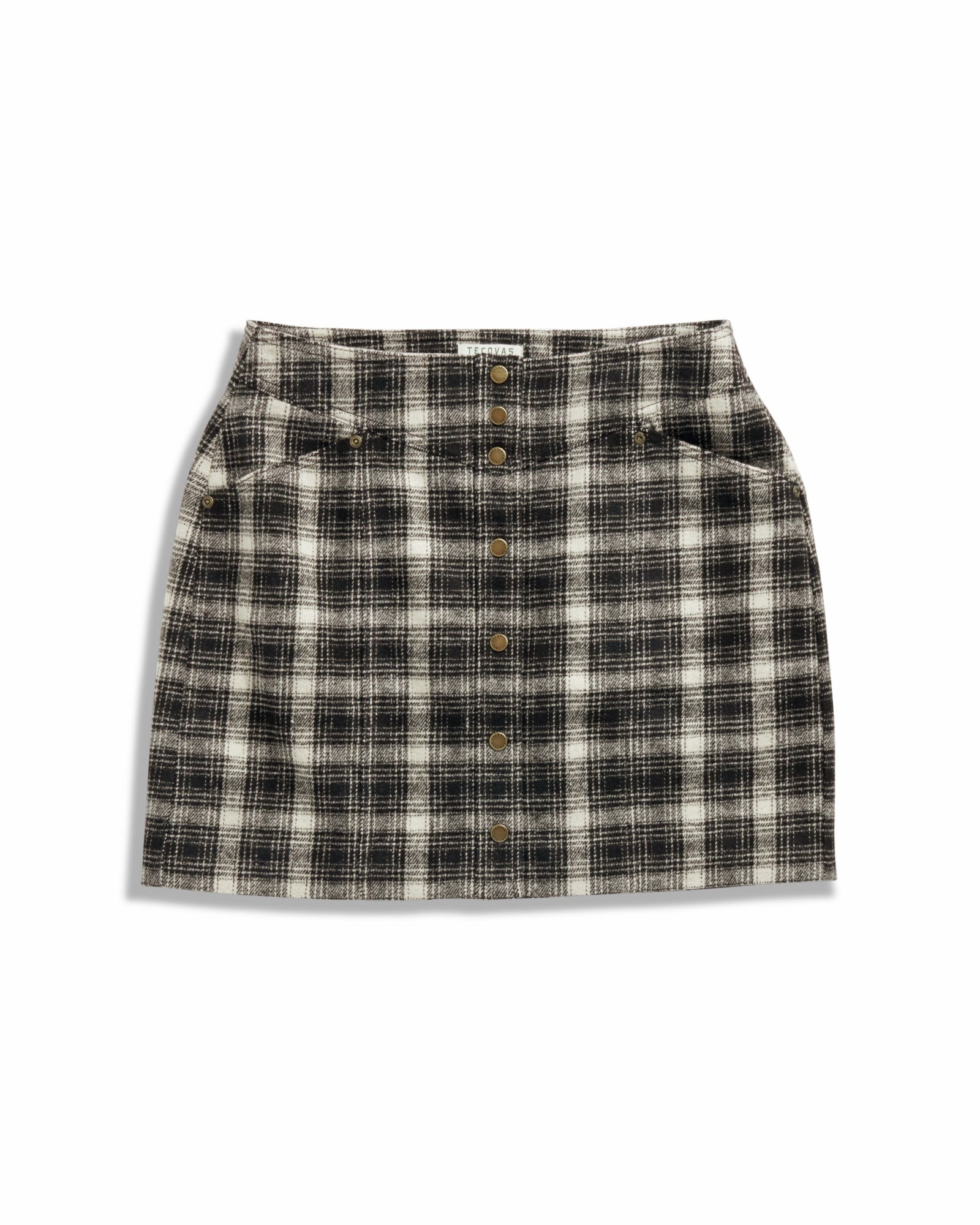 Women's Plaid Mini Skirt | Tecovas Women
