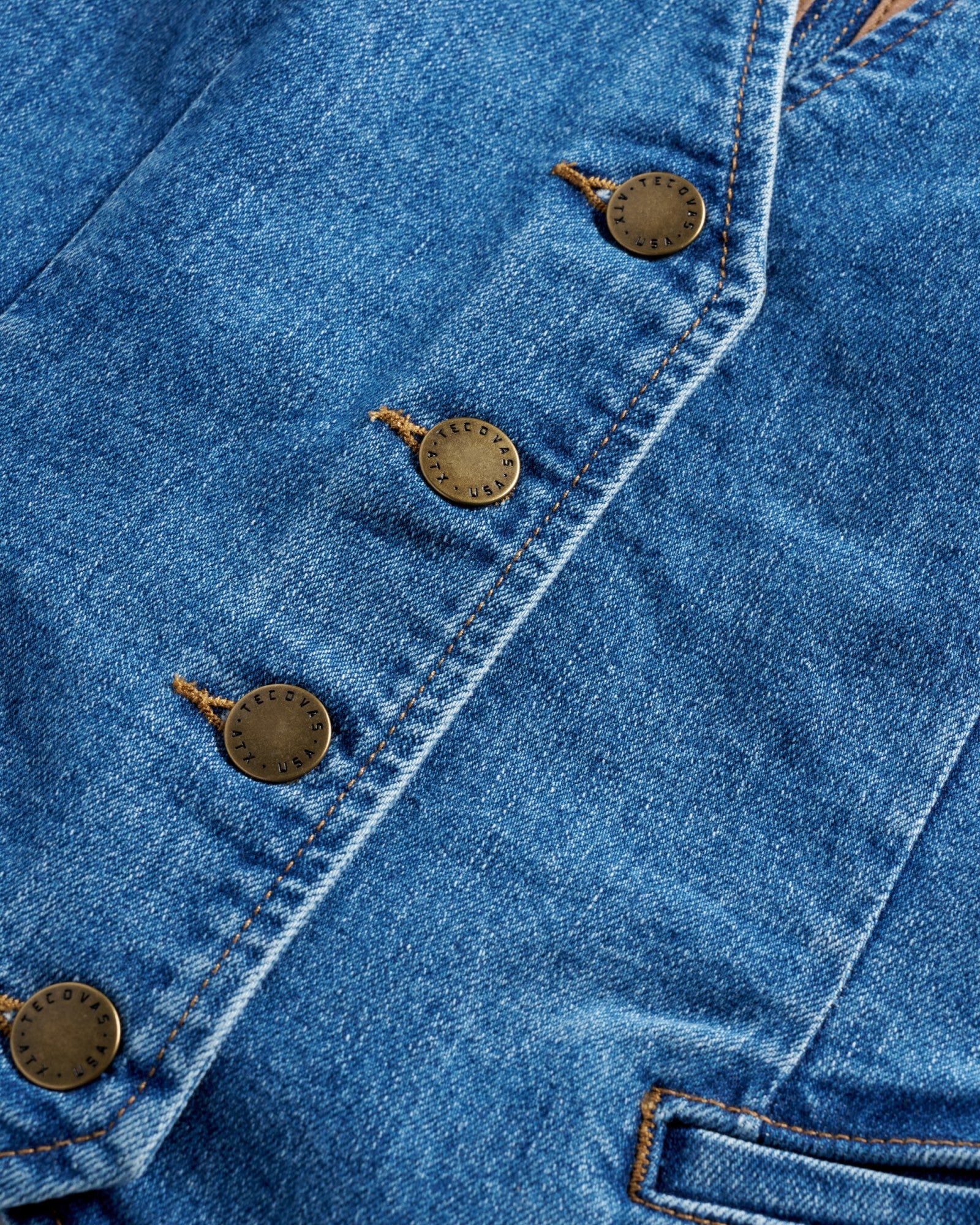 Women's Denim Vest | Tecovas Women