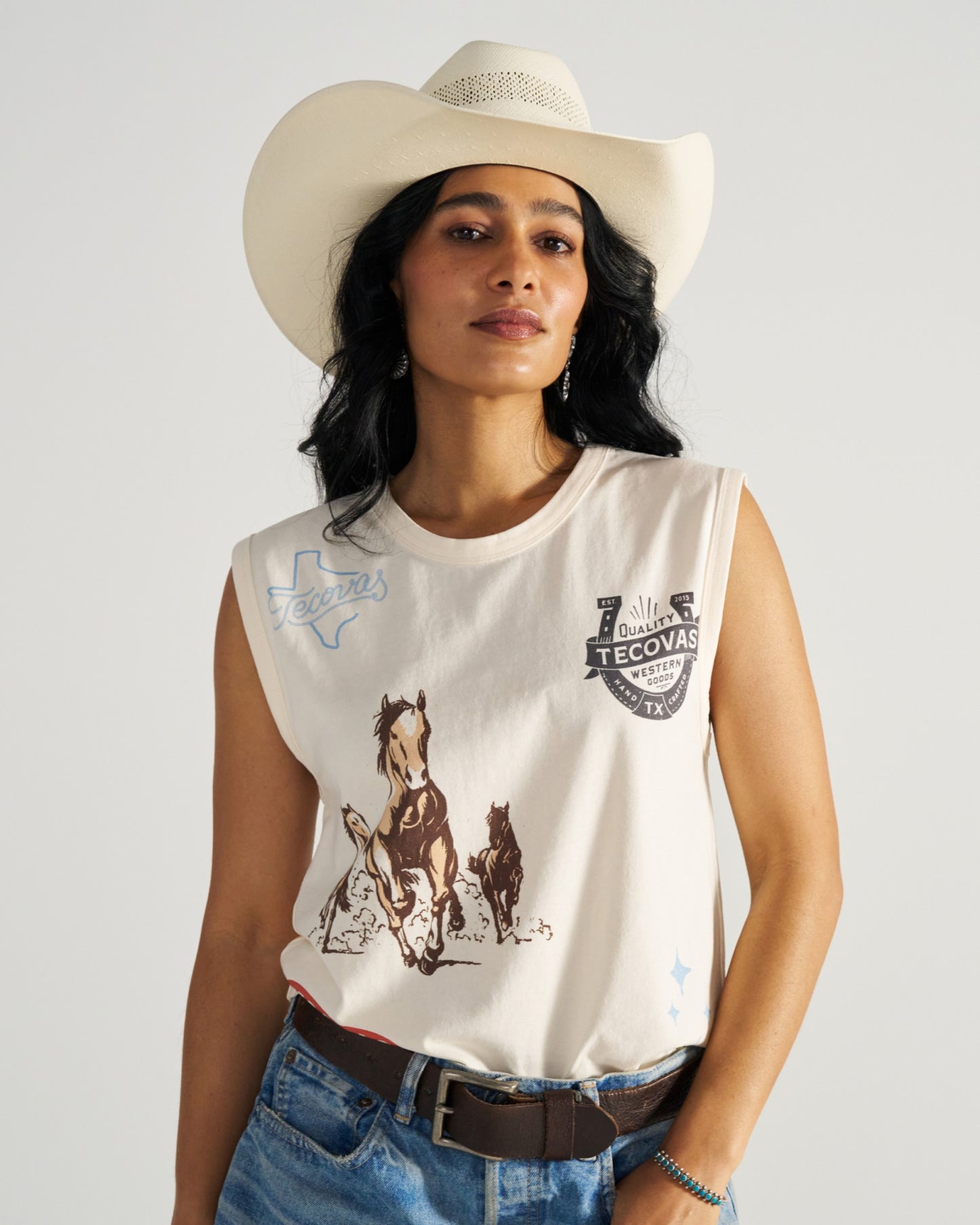 Women's Muscle Tank | Tecovas Women|New Arrivals