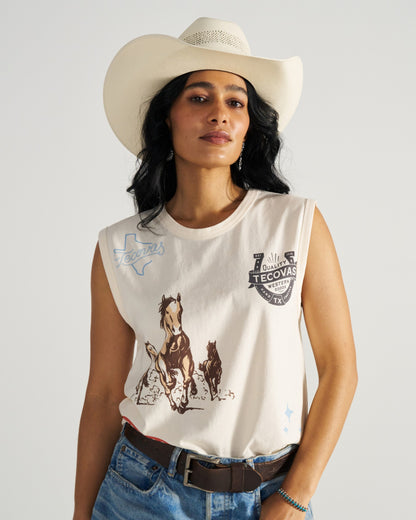 Women's Muscle Tank | Tecovas Women|New Arrivals