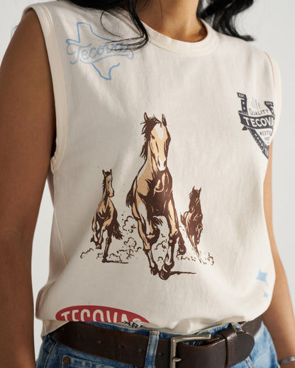 Women's Muscle Tank | Tecovas Women|New Arrivals