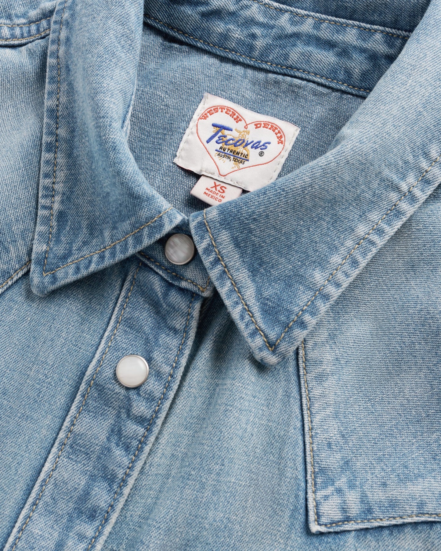 Women's Denim Pearl Snap | Tecovas Women