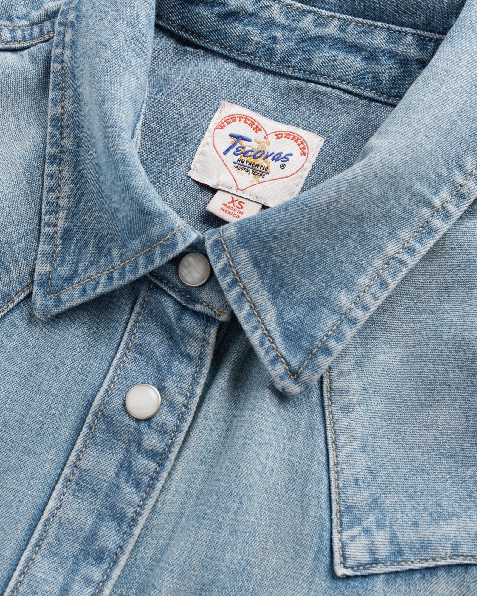 Women's Denim Pearl Snap | Tecovas Women
