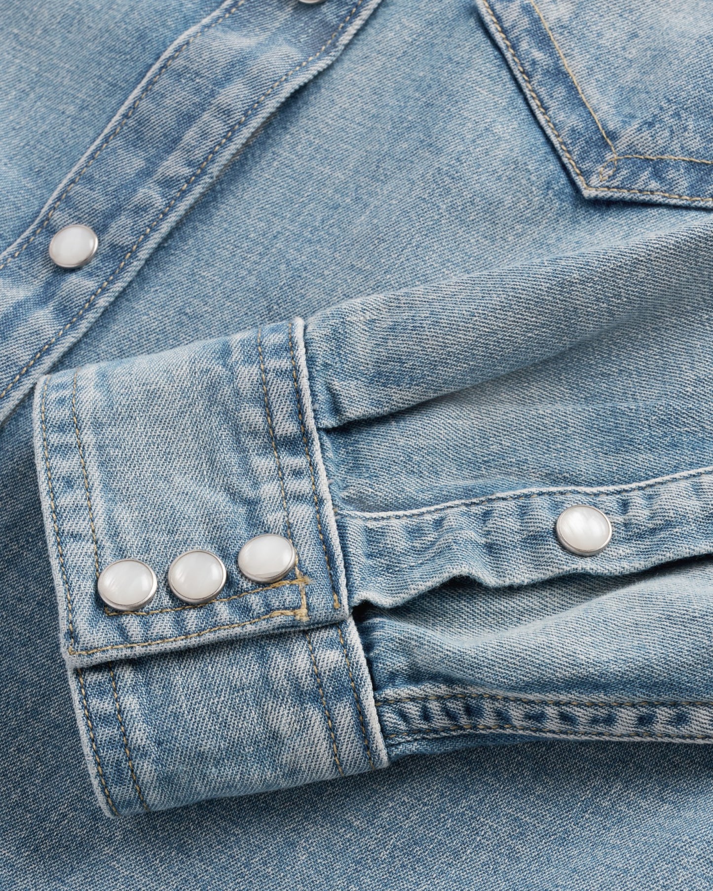 Women's Denim Pearl Snap | Tecovas Women