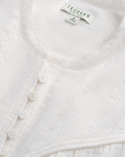 Women's Long Sleeve Woven Blouse | Tecovas Women