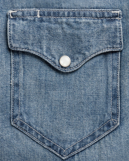 Women's Denim Pearl Snap | Tecovas Women
