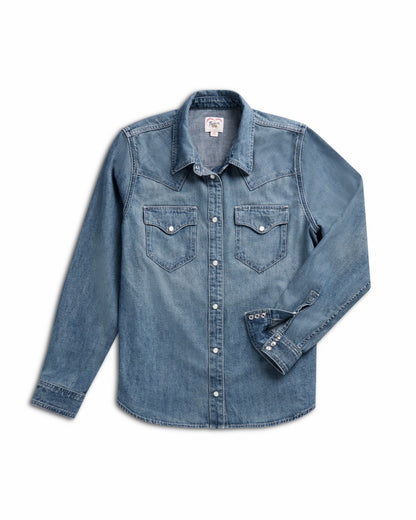 Women's Denim Pearl Snap | Tecovas Women