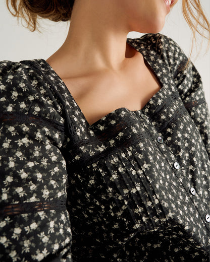 Women's Long Sleeve Cotton Poplin Top | Tecovas Women