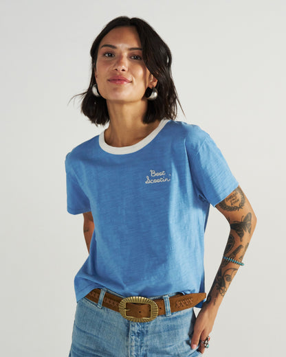 Women's Vintage Ringer Tee | Tecovas Women