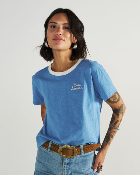 Women's Vintage Ringer Tee | Tecovas Women