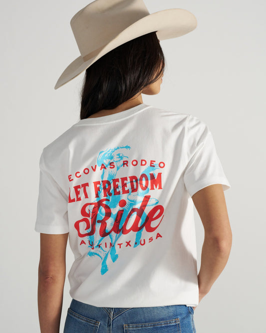Women's Let Freedom Ride Tee | Tecovas Women|New Arrivals