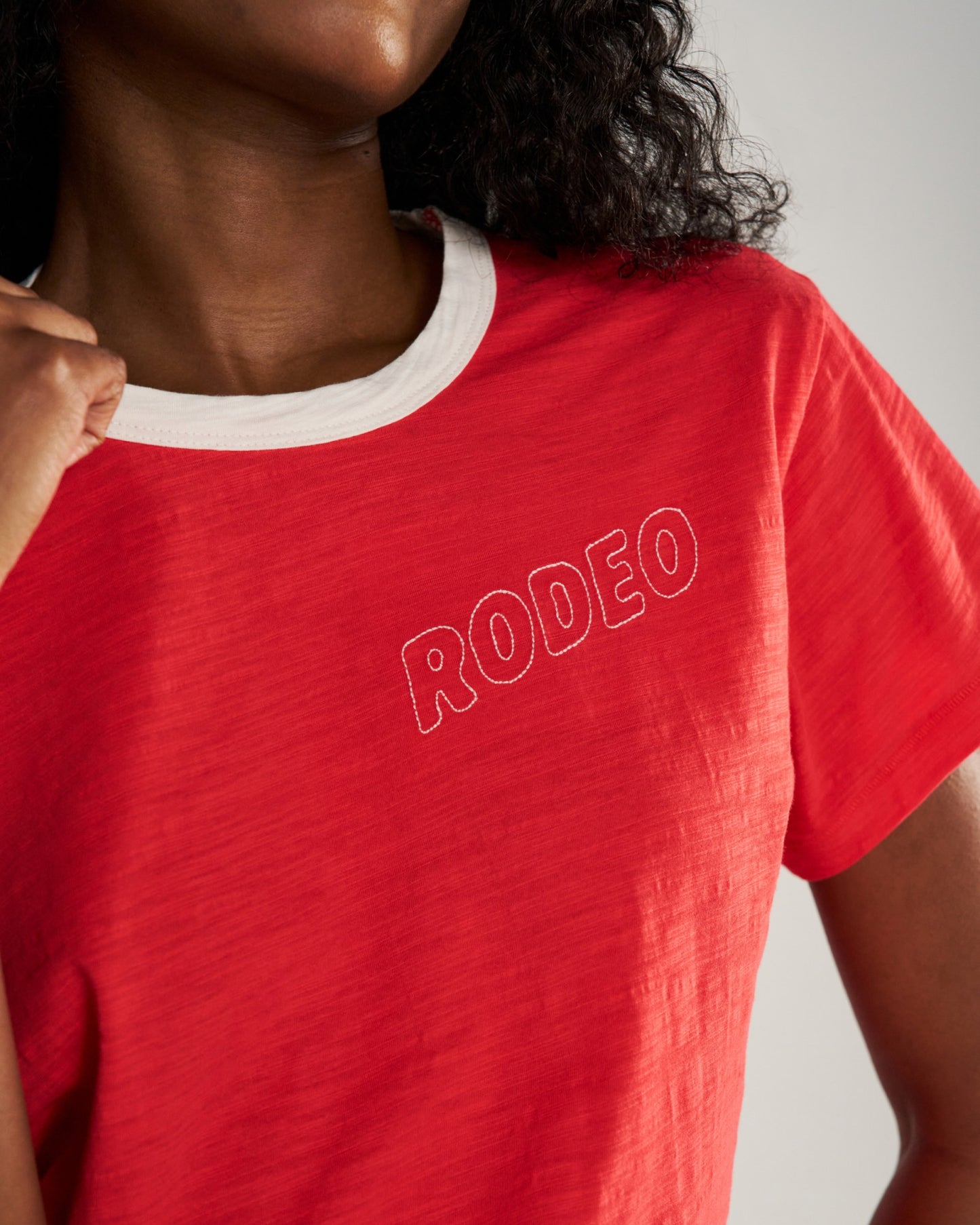 Women's Vintage Ringer Tee | Tecovas Women