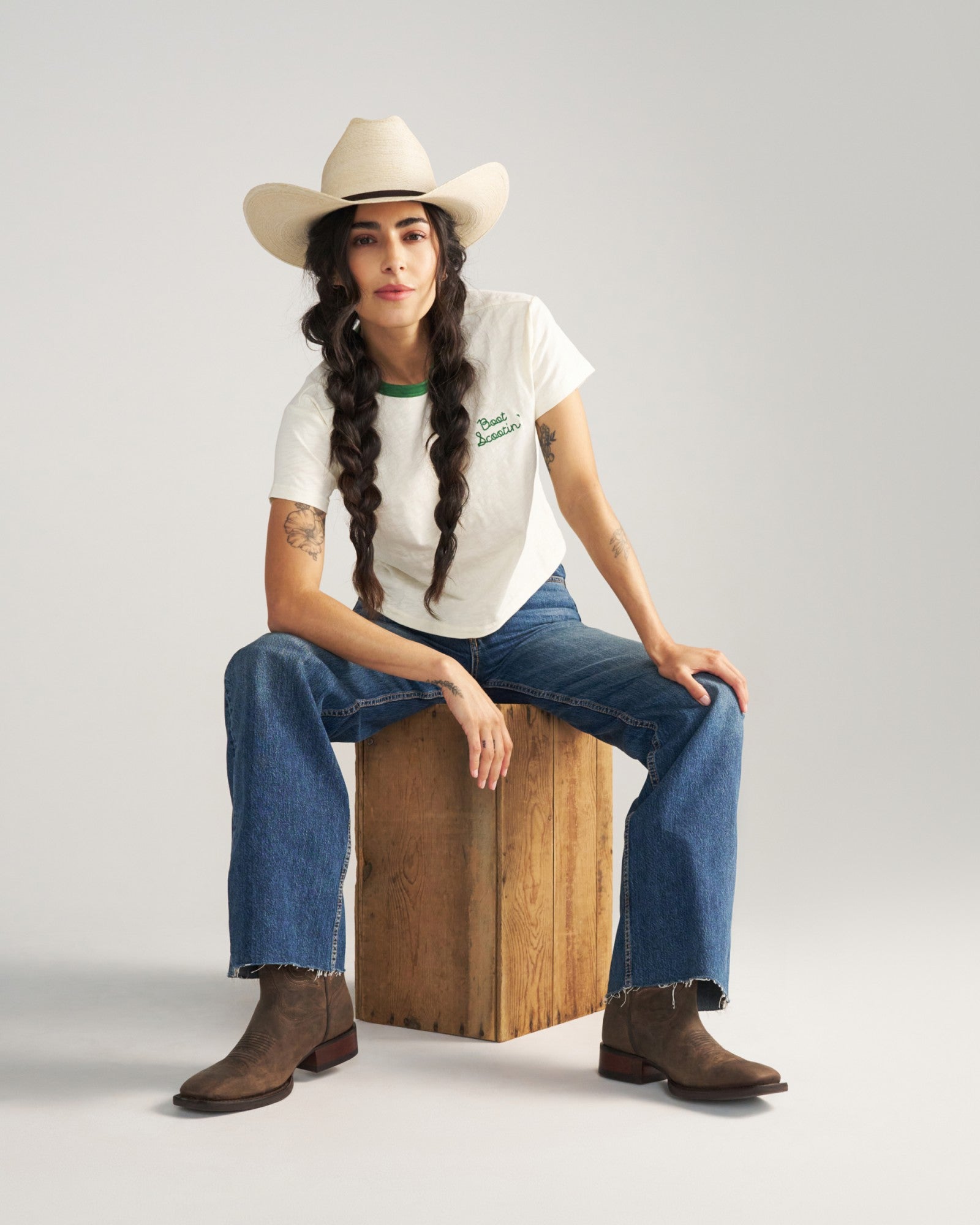 Women's Vintage Ringer Tee | Tecovas Women
