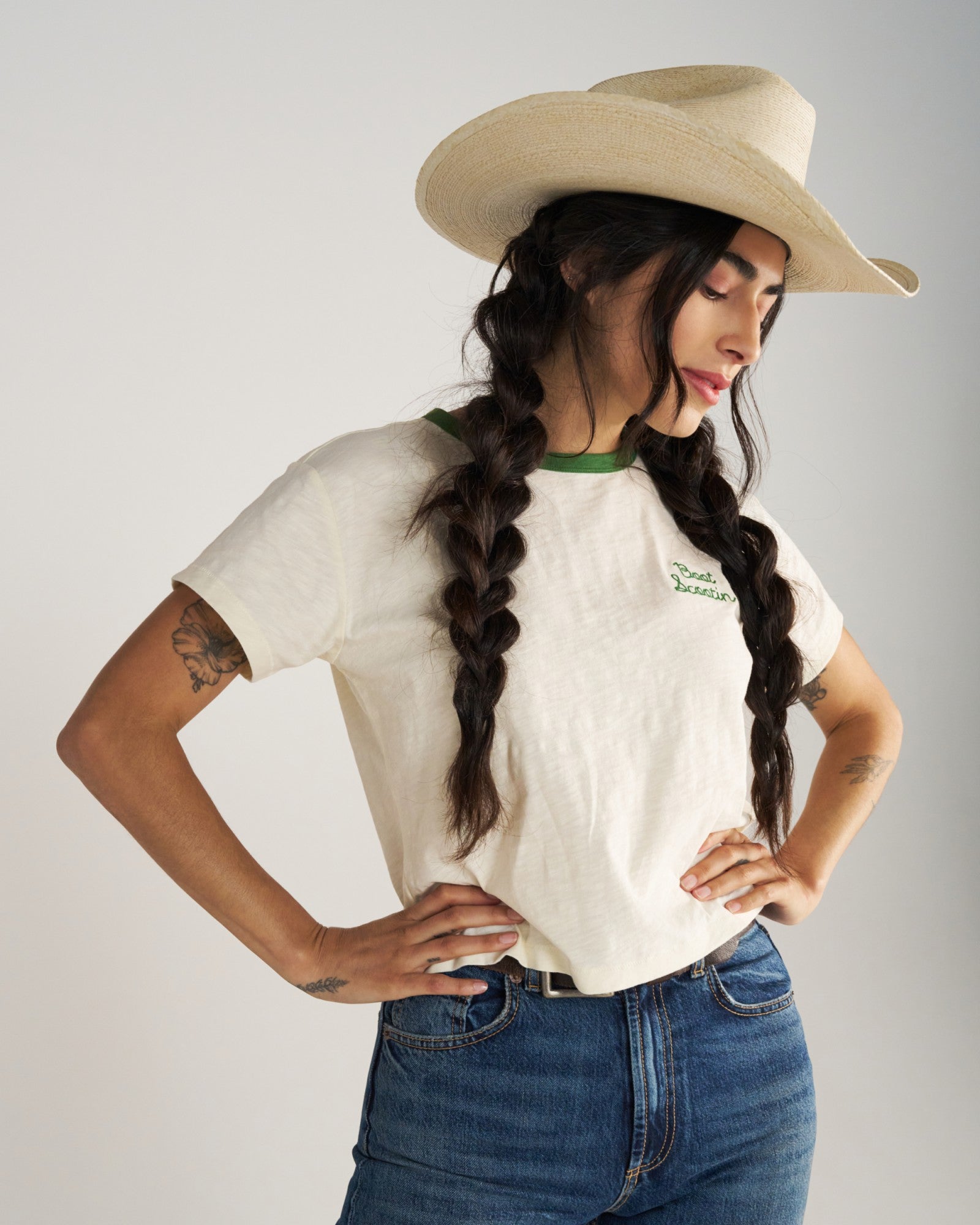 Women's Vintage Ringer Tee | Tecovas Women