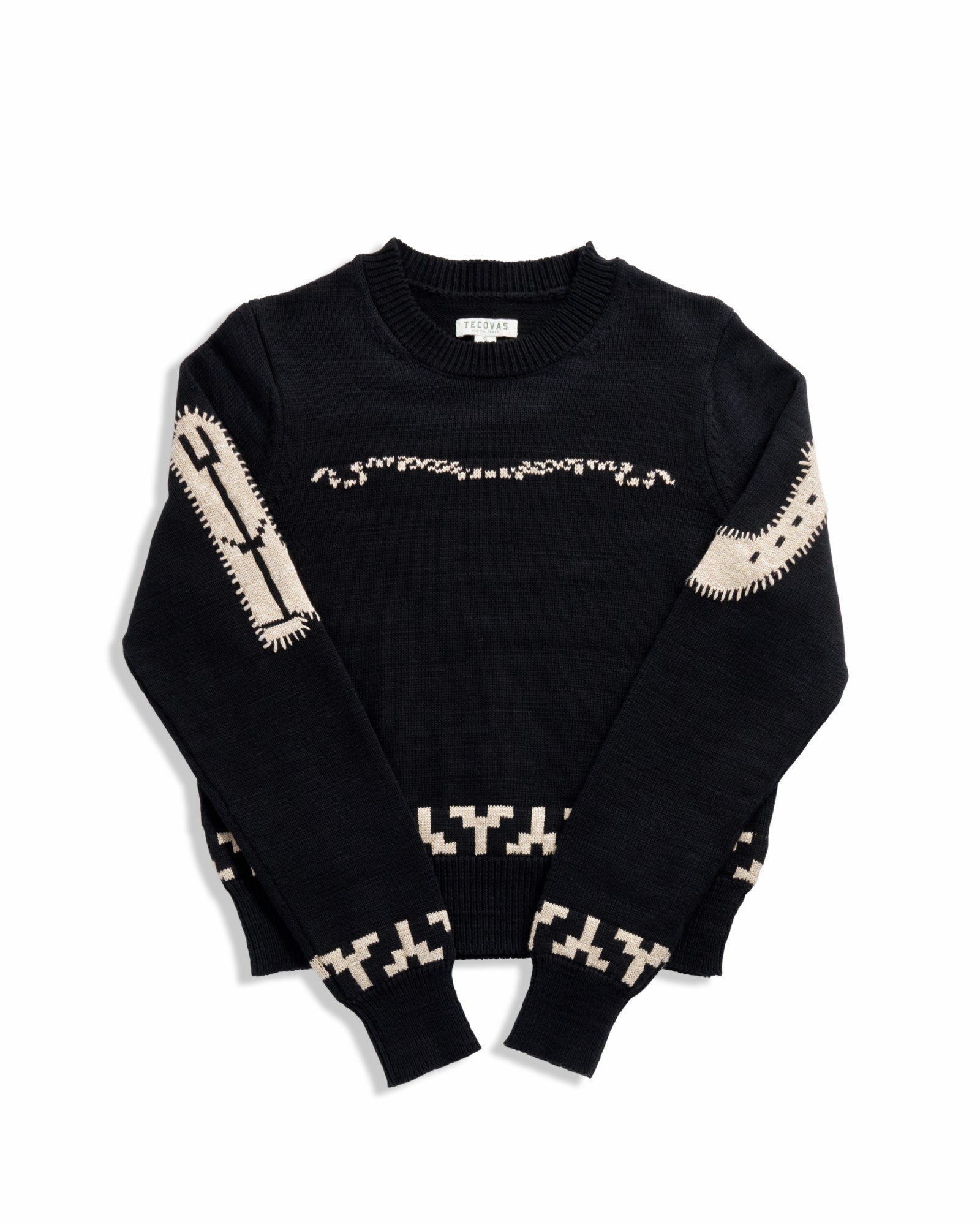 Women's Crew Neck Lucky Boots Sweater | Tecovas Women