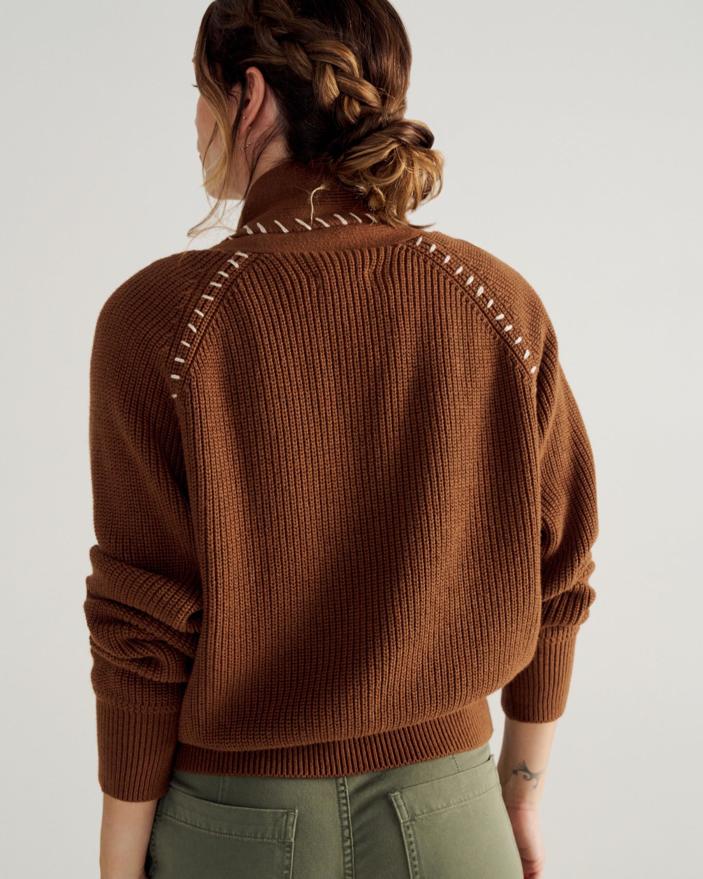 Women's Shawl Collar Cardigan Sweater | Tecovas Women