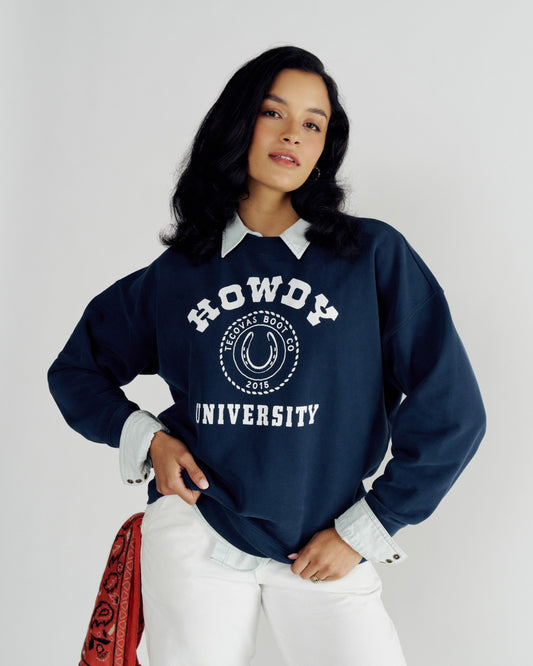 Women's Oversized Sweatshirt | Tecovas Women