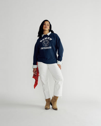Women's Oversized Sweatshirt | Tecovas Women
