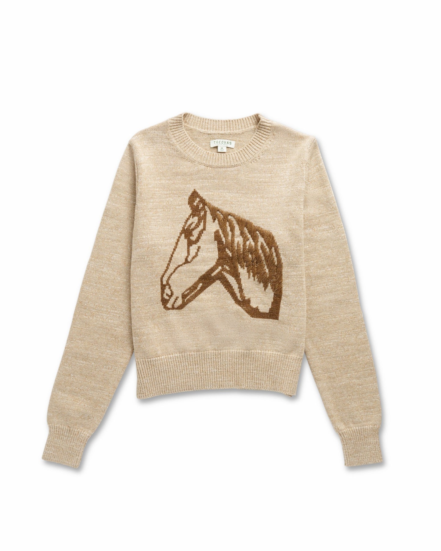 Women's Horse Crew Neck Sweater | Tecovas Women