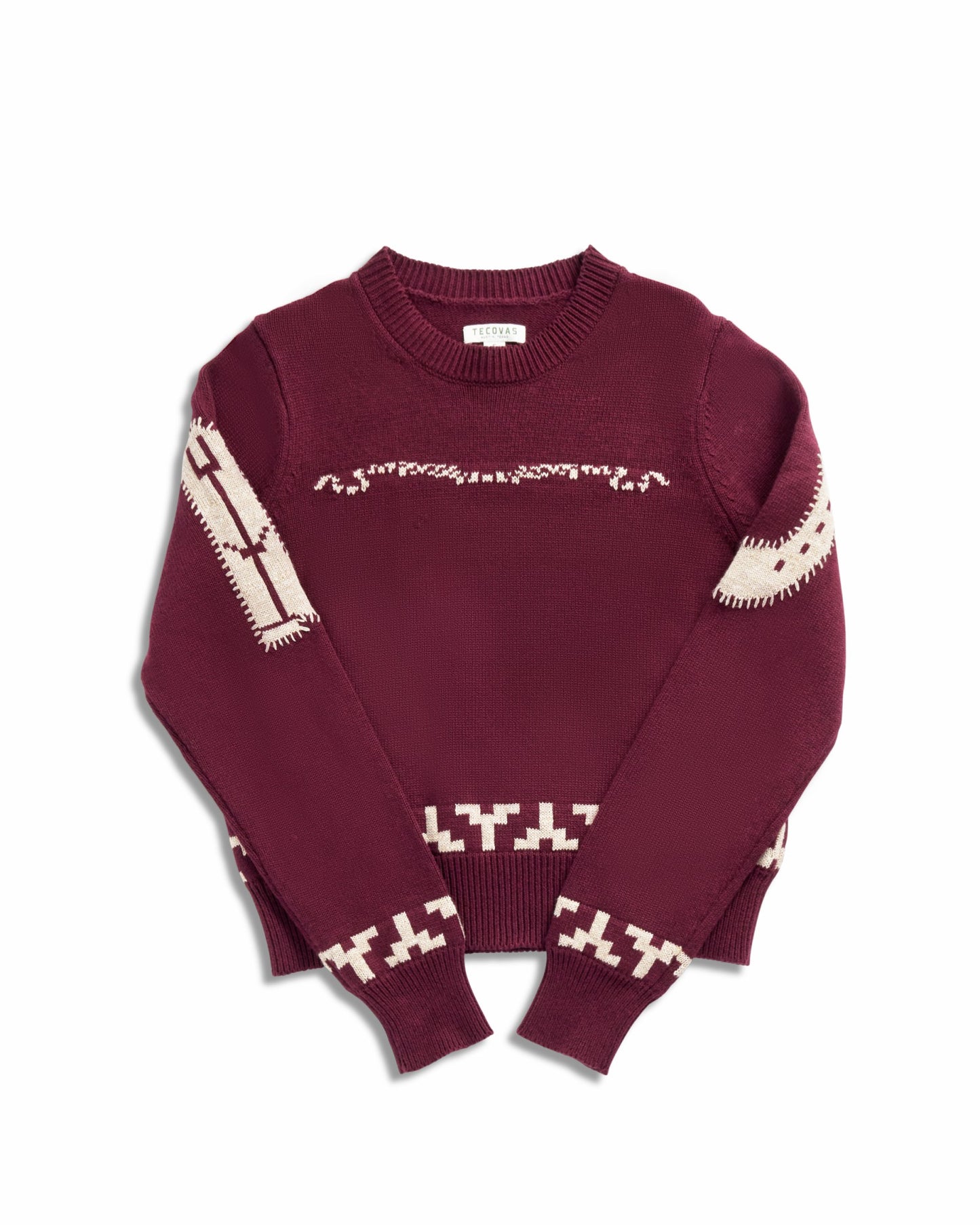 Women's Crew Neck Lucky Boots Sweater | Tecovas Women