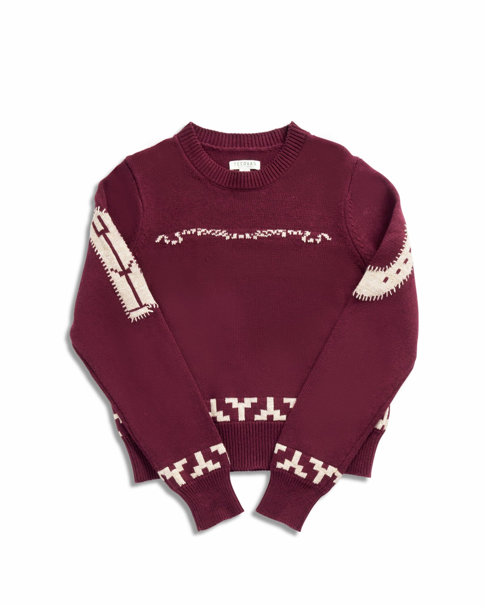 Women's Crew Neck Lucky Boots Sweater | Tecovas Women