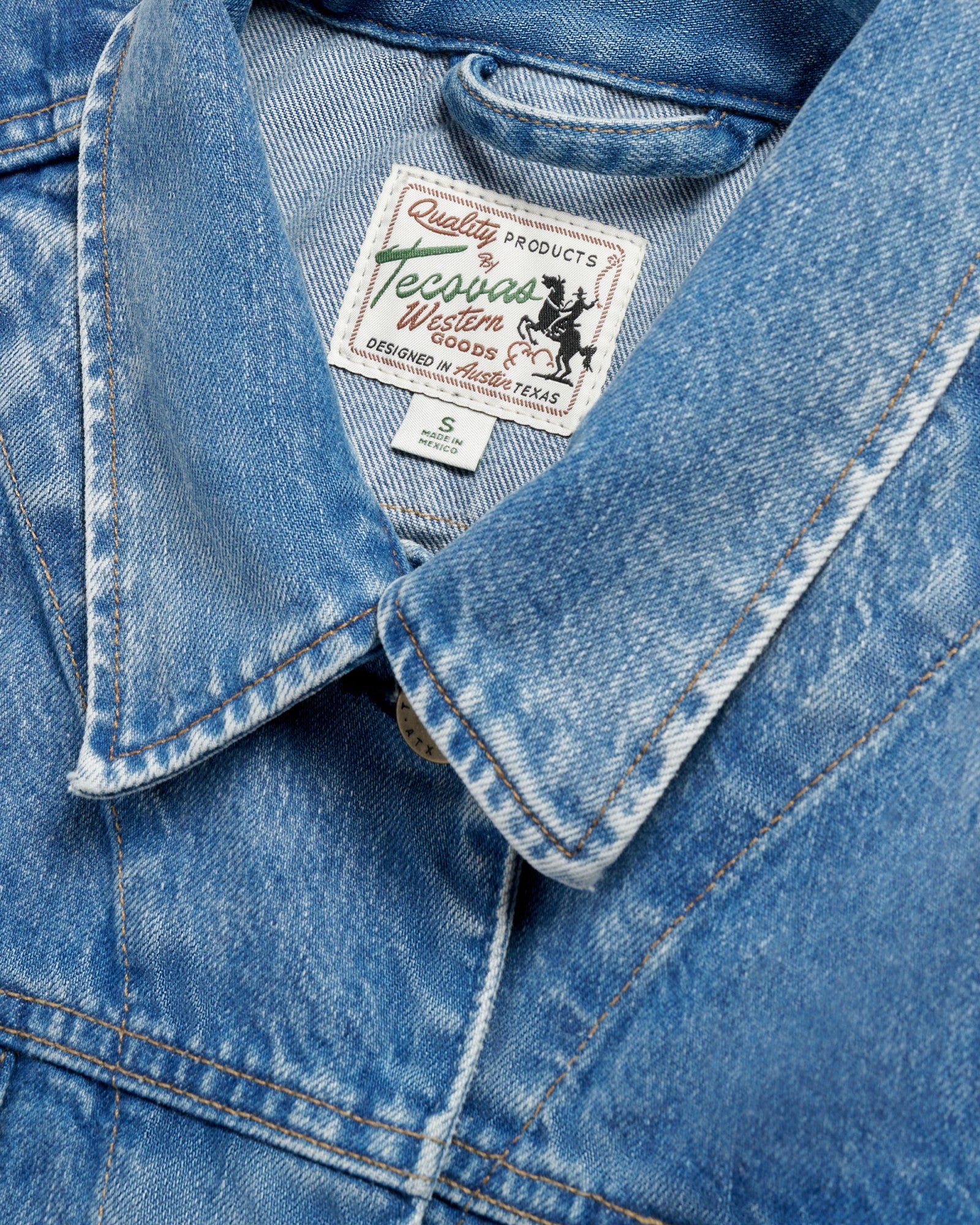 Women's Denim Trucker Jacket | Tecovas Women