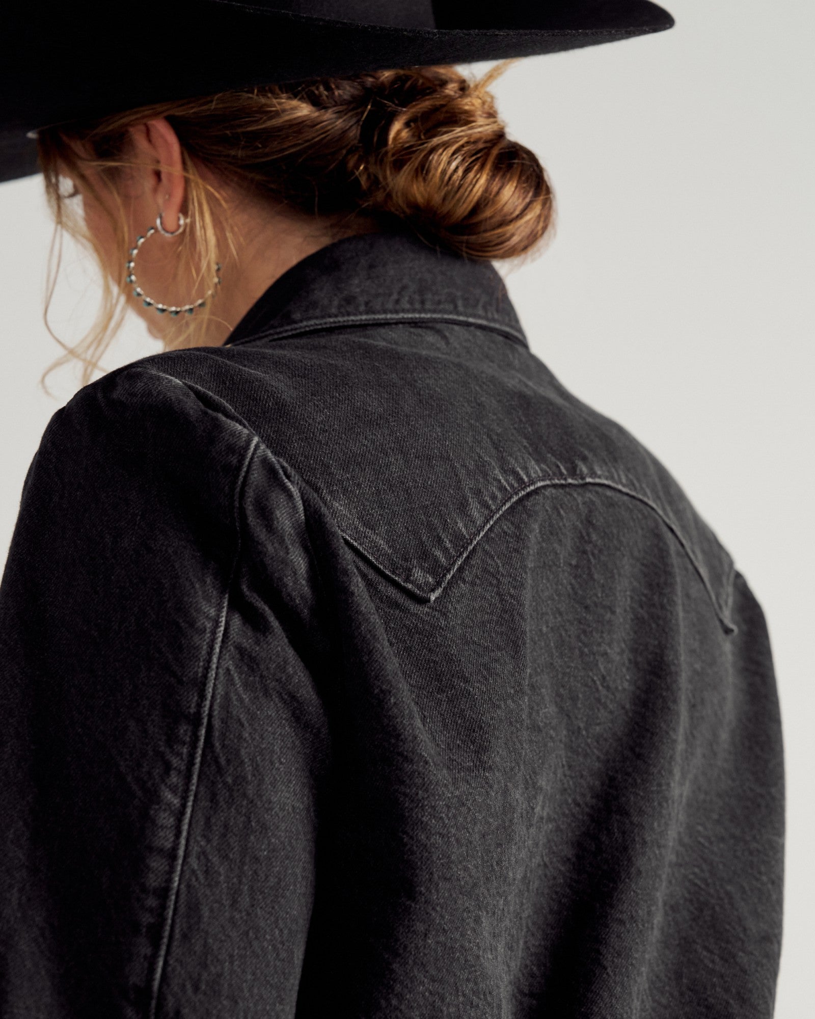 Women's Rodeo Concho Denim Jacket | Tecovas Women